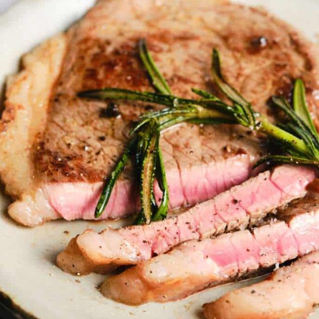 Oven cooked Sirloin
