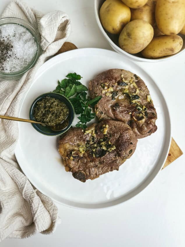 Oven-Baked Lamb Chops - Food Faith Fitness