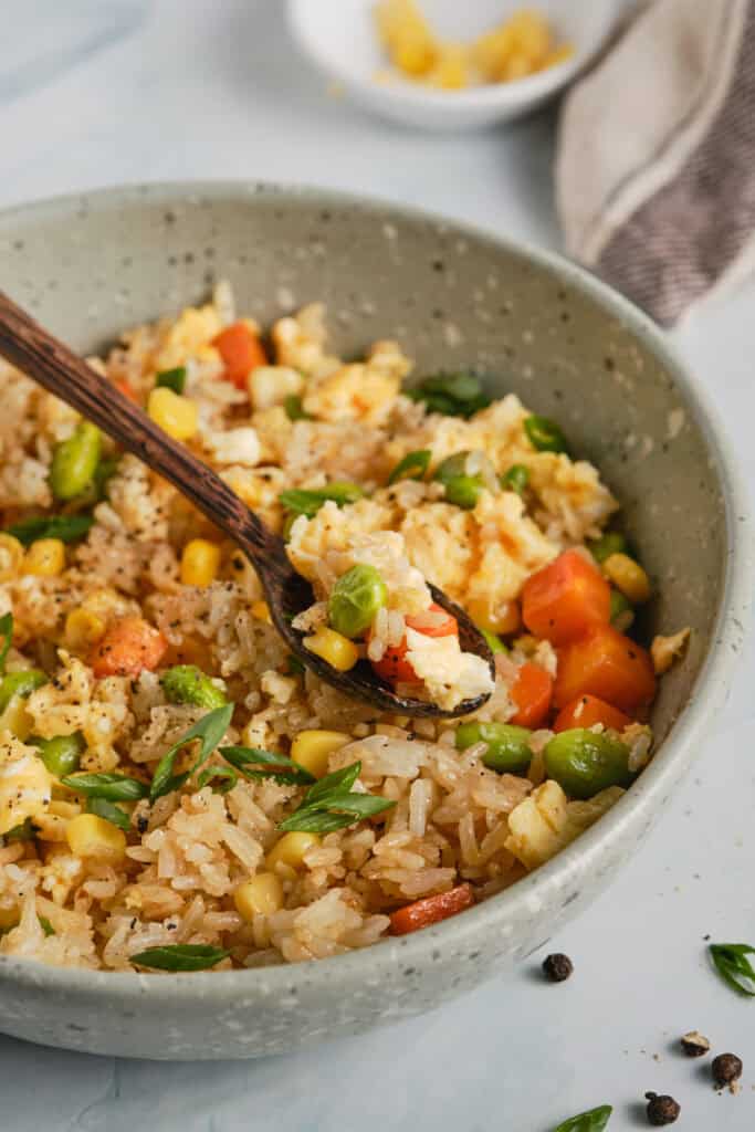 Vegetable fried rice