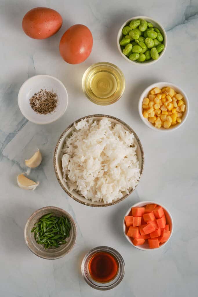 Vegetable fried rice