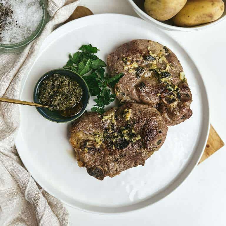 Oven-Baked Lamb Chops - Food Faith Fitness