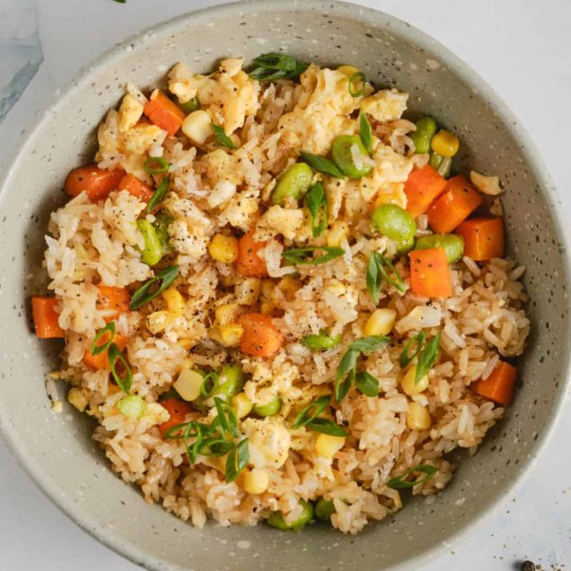 Vegetable fried rice