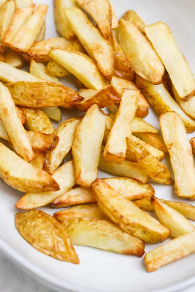 Homemade French Fries in Air Fryer featured