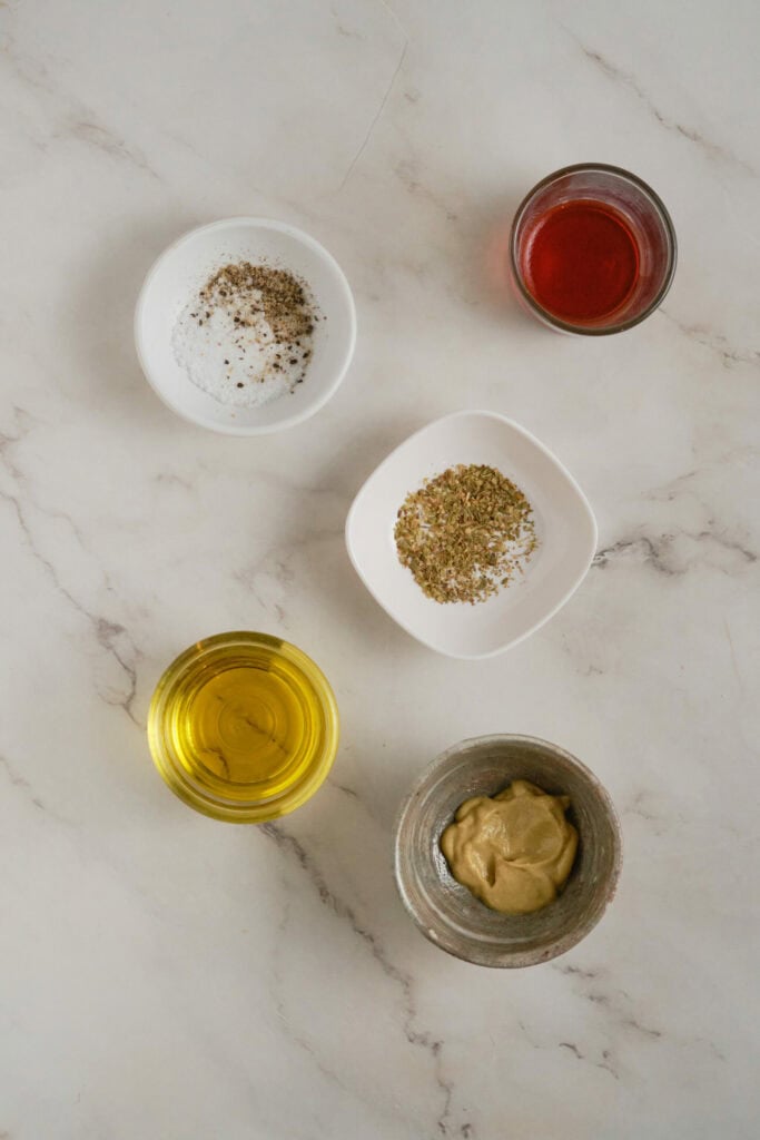 The Best Orzo Salad ingredients