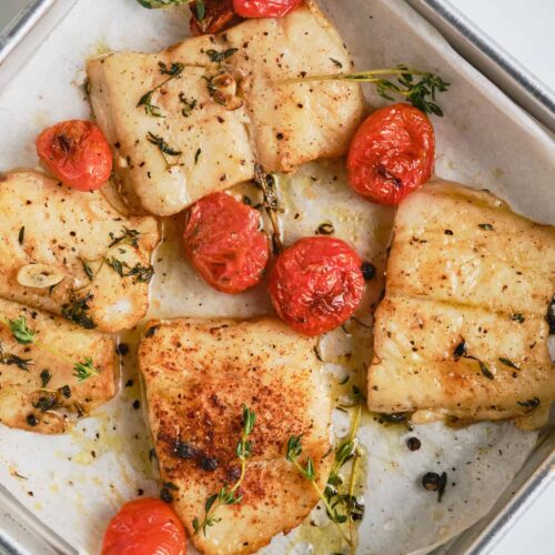 Easy Baked Cod Recipe - Food Faith Fitness