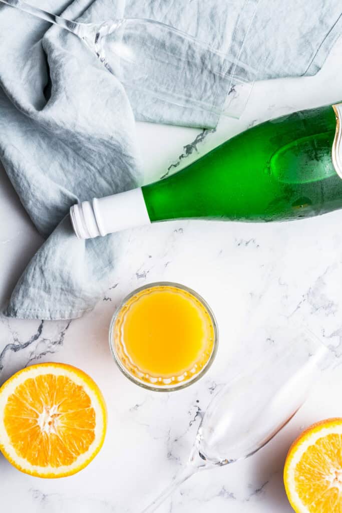 Mimosa Cocktail Ingredient Picture
