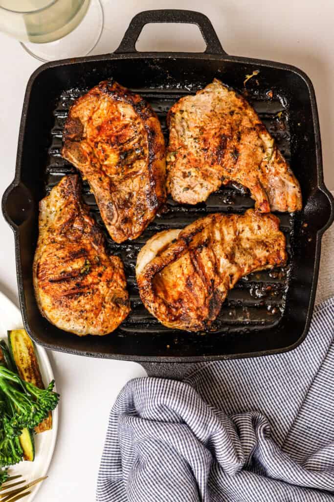 Baked Bone-in Pork Chop featured image above 