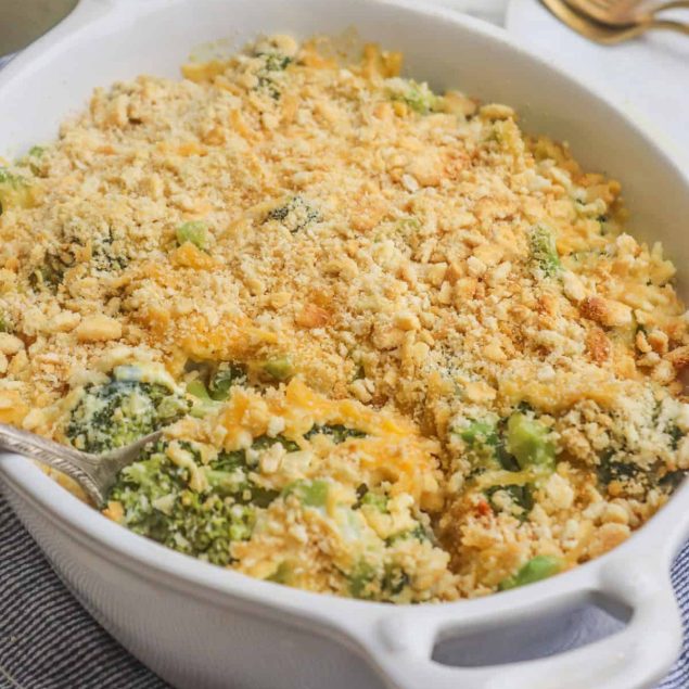Broccoli Cheese Casserole picture side