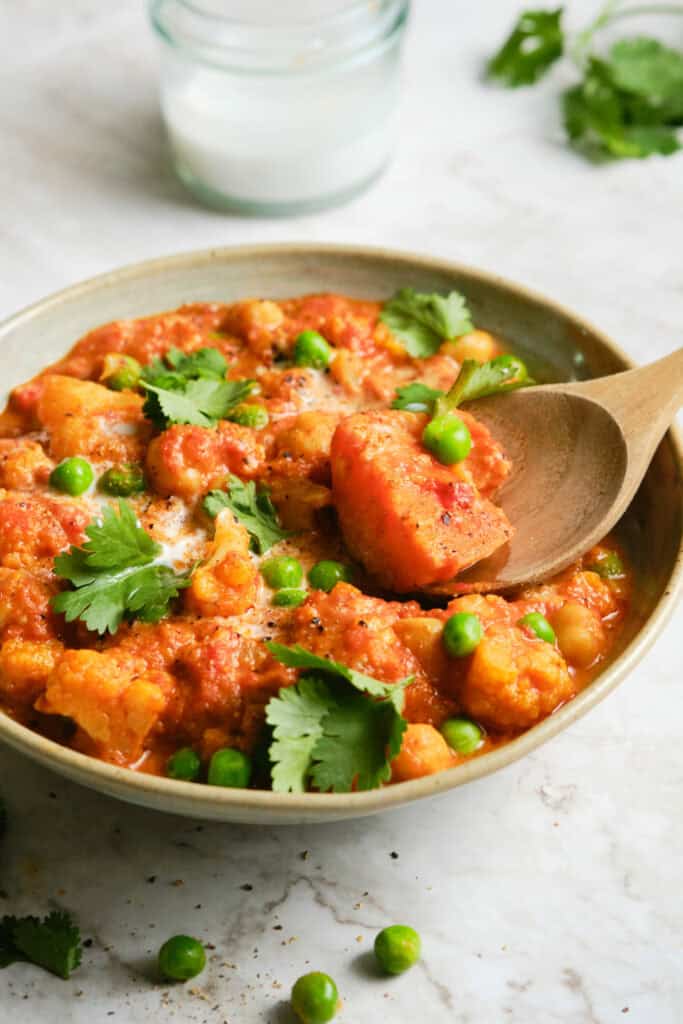 Easy Vegetable Curry featured image below
