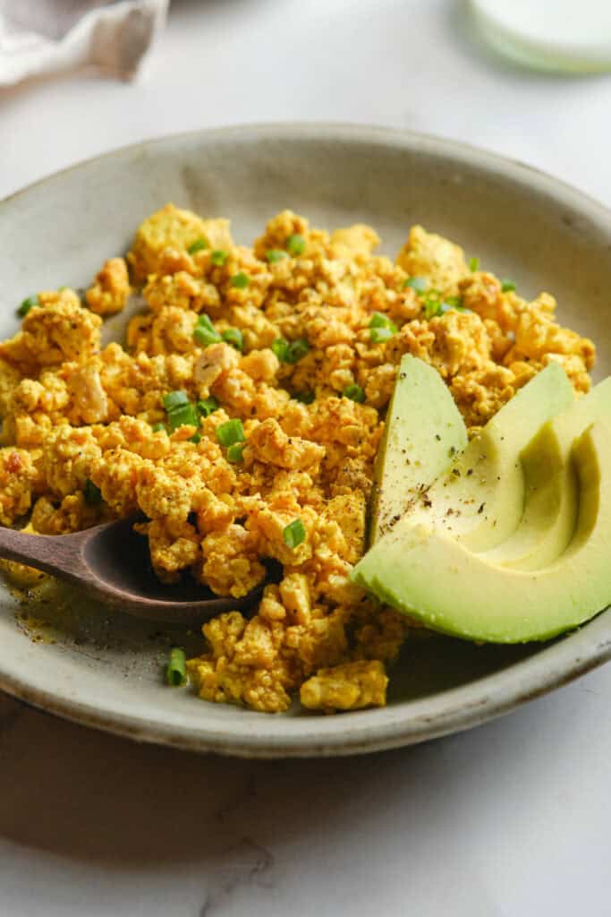 Easy Tofu Scramble Recipe featured image above