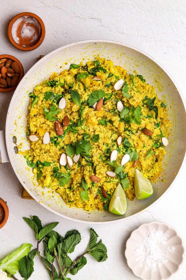 Cauliflower Rice Curry - Food Faith Fitness