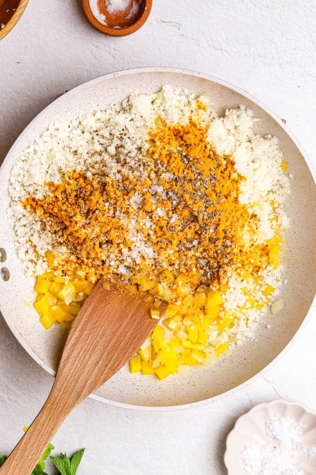 Cauliflower Rice Curry - Food Faith Fitness