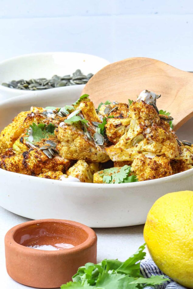 Crispy Cauliflower - Food Faith Fitness