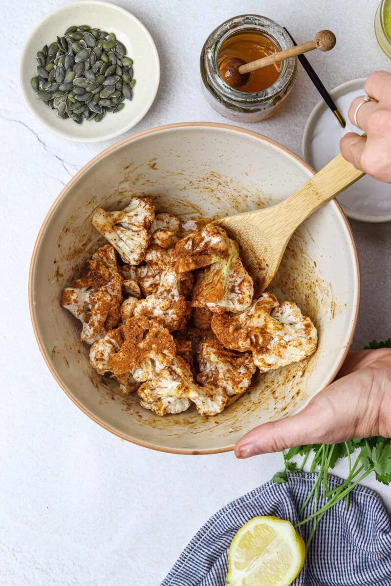 Crispy Cauliflower - Food Faith Fitness