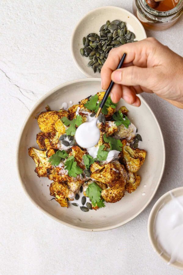 Crispy Cauliflower - Food Faith Fitness