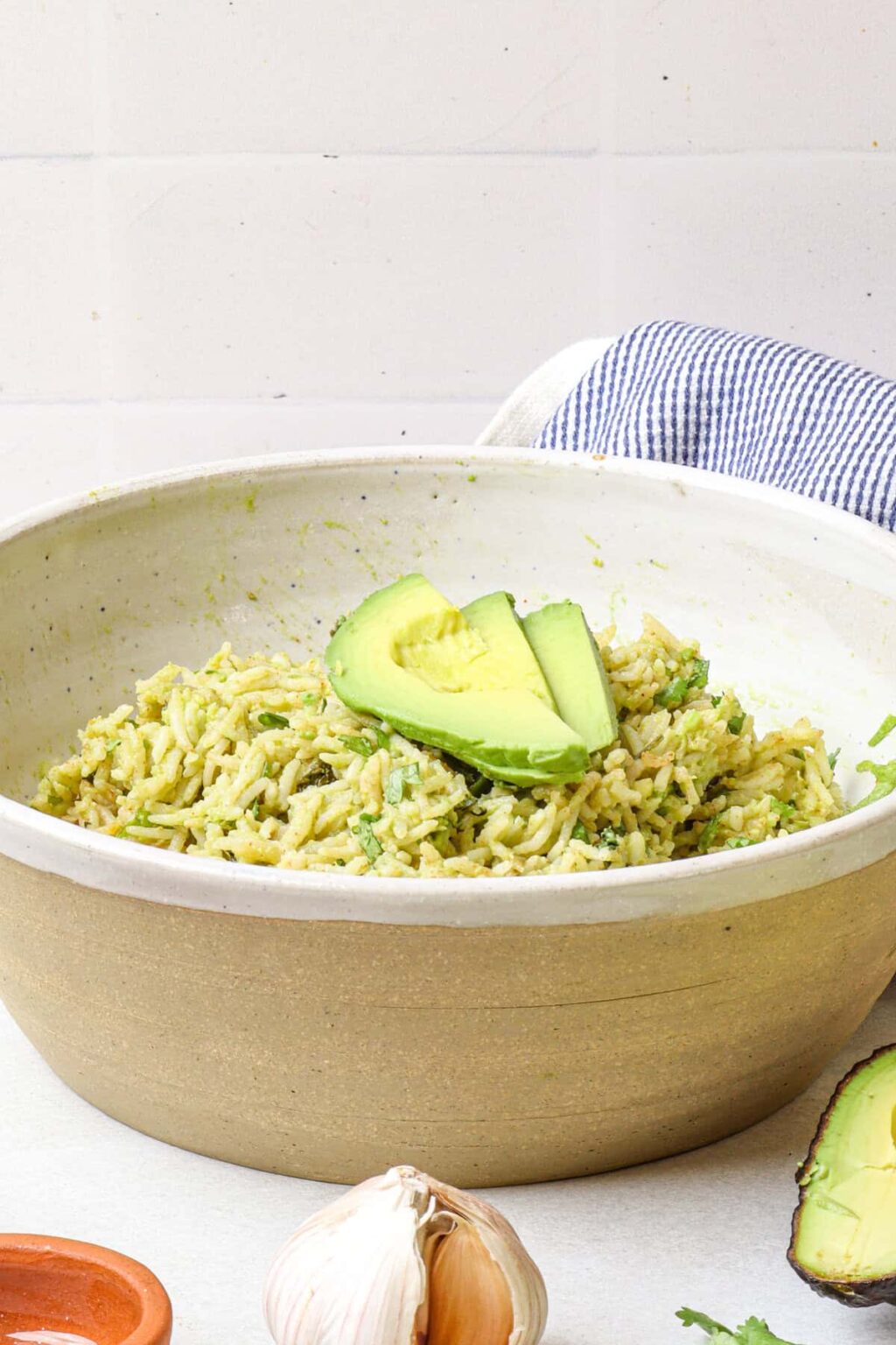 Avocado-Cilantro-Lime Rice - Food Faith Fitness
