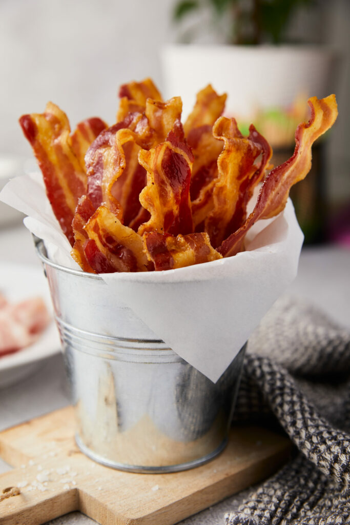 Bacon in Cold Oven (No-Preheating Required) front shot