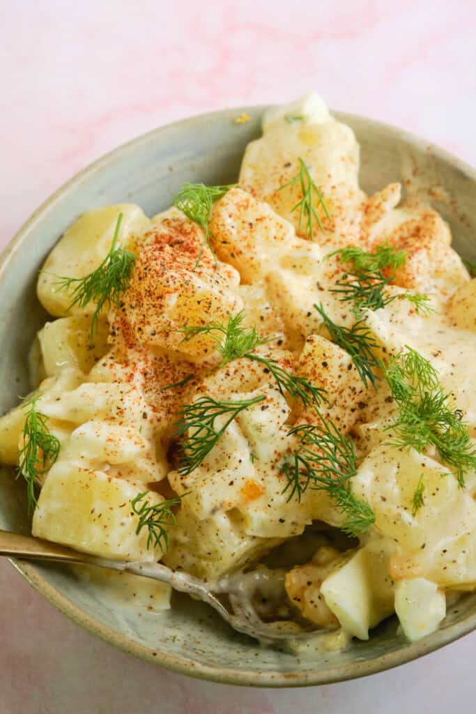 Deviled Egg Potato Salad featured image above