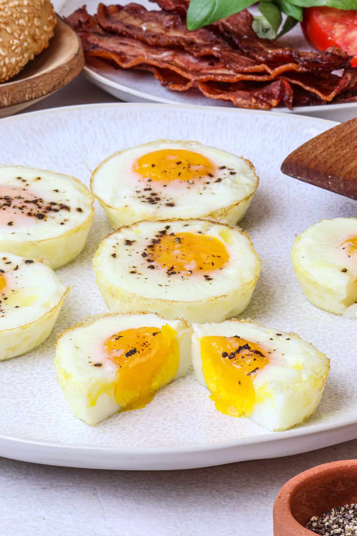 Muffin Tin Eggs Baked in Oven