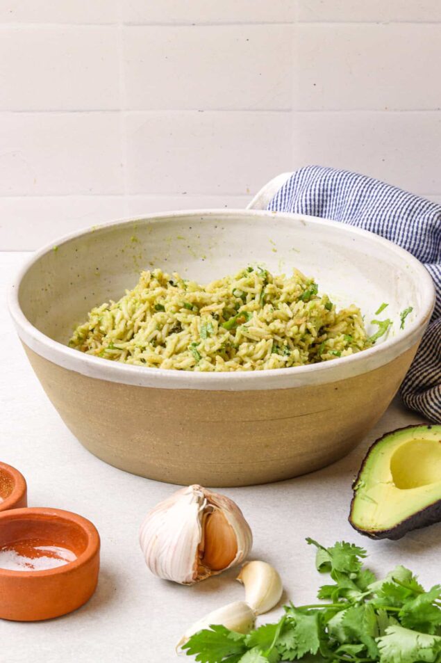 Avocado-Cilantro-Lime Rice - Food Faith Fitness