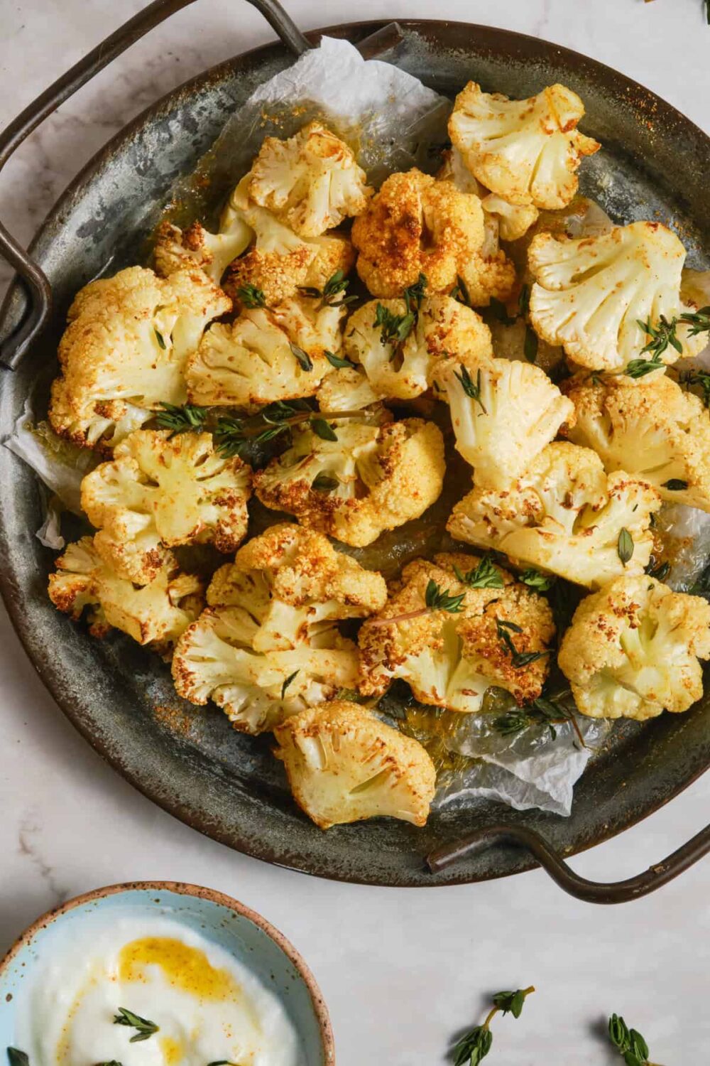 Indian Roasted Cauliflower Recipe - Food Faith Fitness