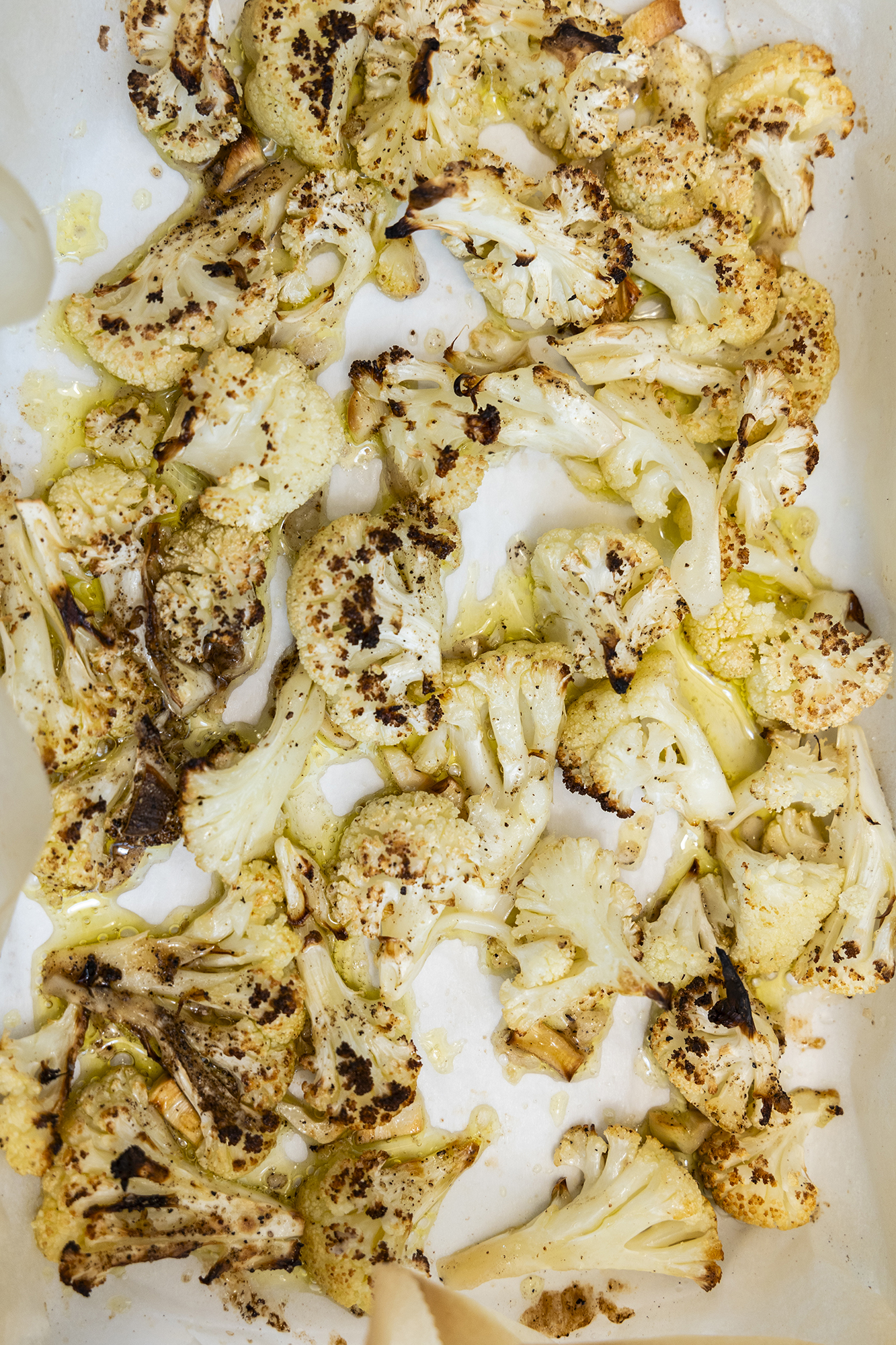 Roasted Garlic Cauliflower