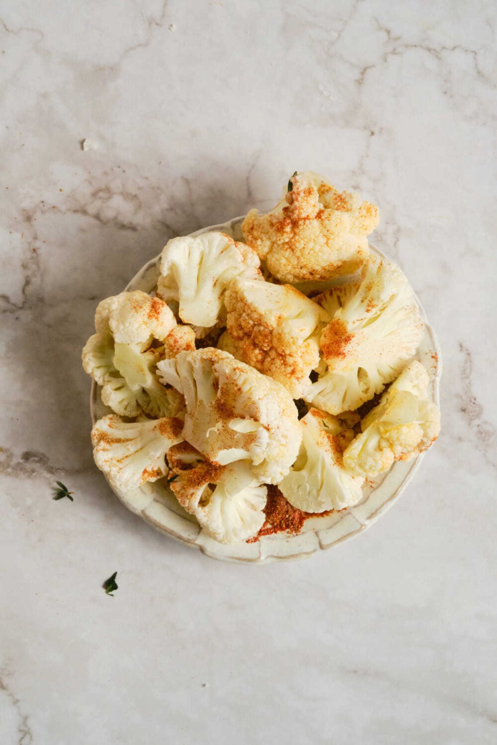 Indian Roasted Cauliflower Recipe - Food Faith Fitness