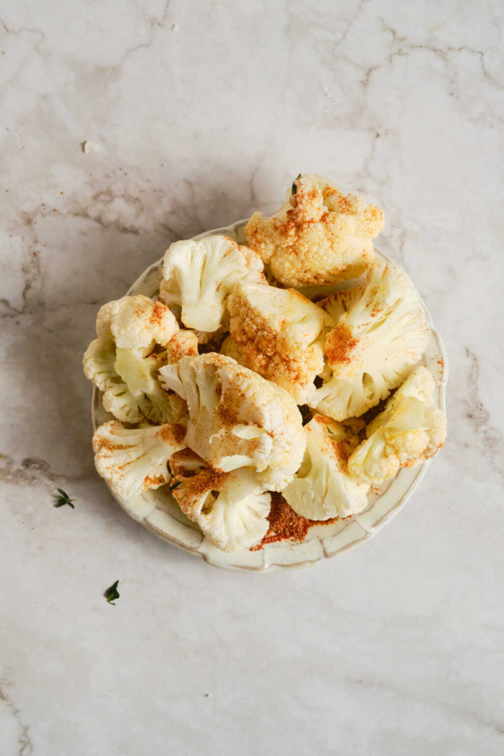 Indian Roasted Cauliflower Recipe - Food Faith Fitness