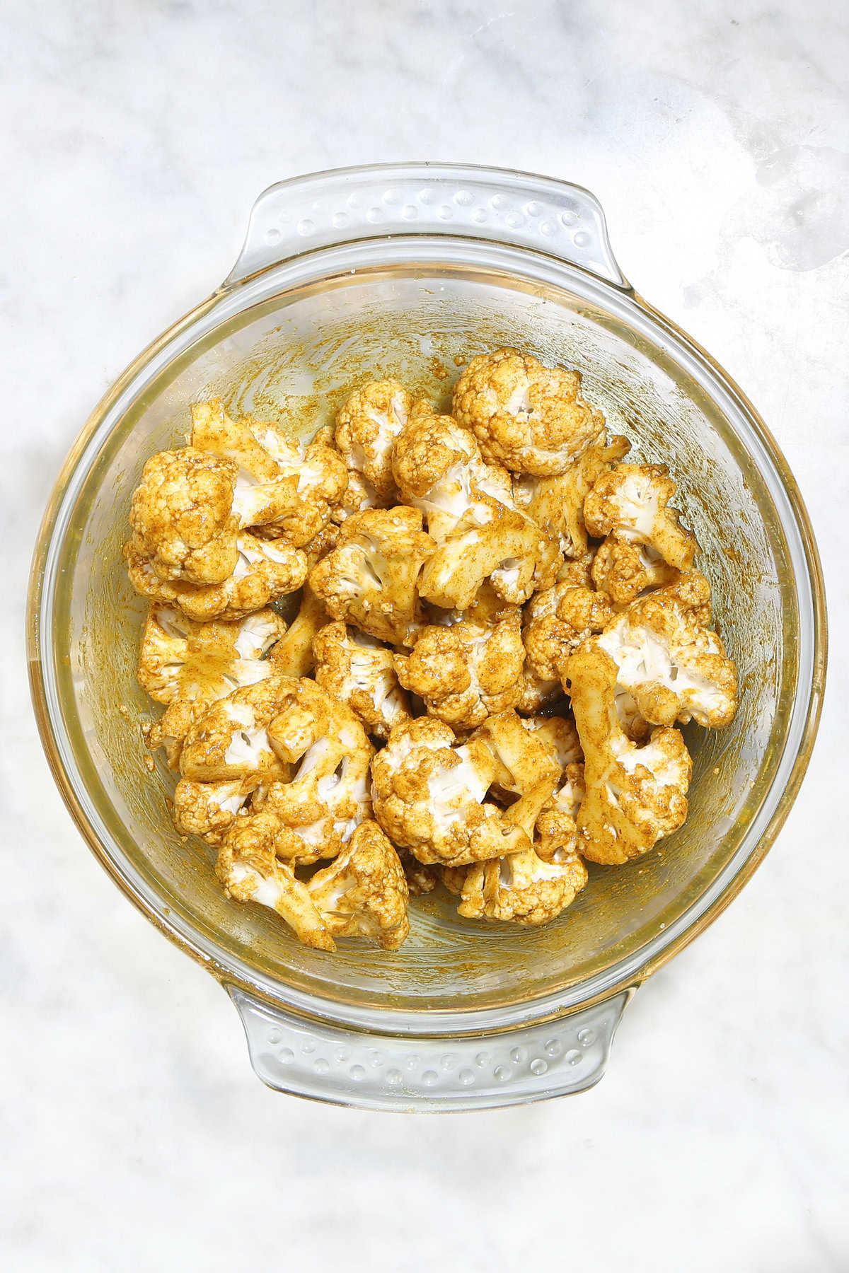 Spicy Roasted Cauliflower - Food Faith Fitness
