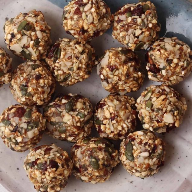 Trail Mix Energy Bites | Gimme Some Oven featured image