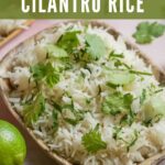 Chipotle Cilantro-Lime Rice - Food Faith Fitness
