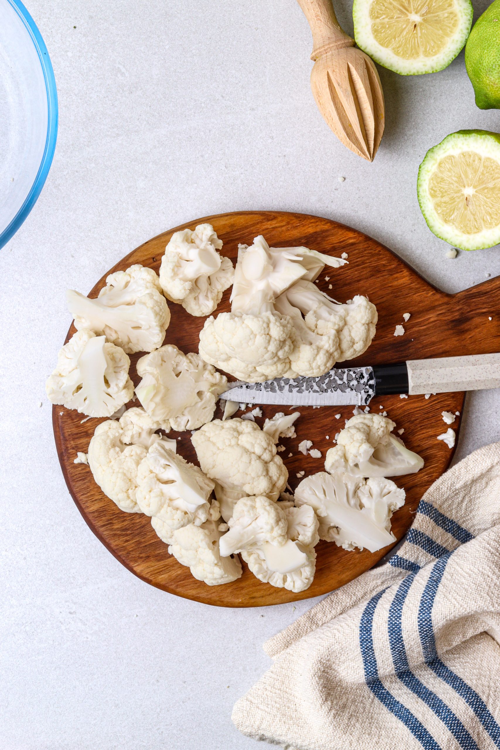 Cauliflower steps