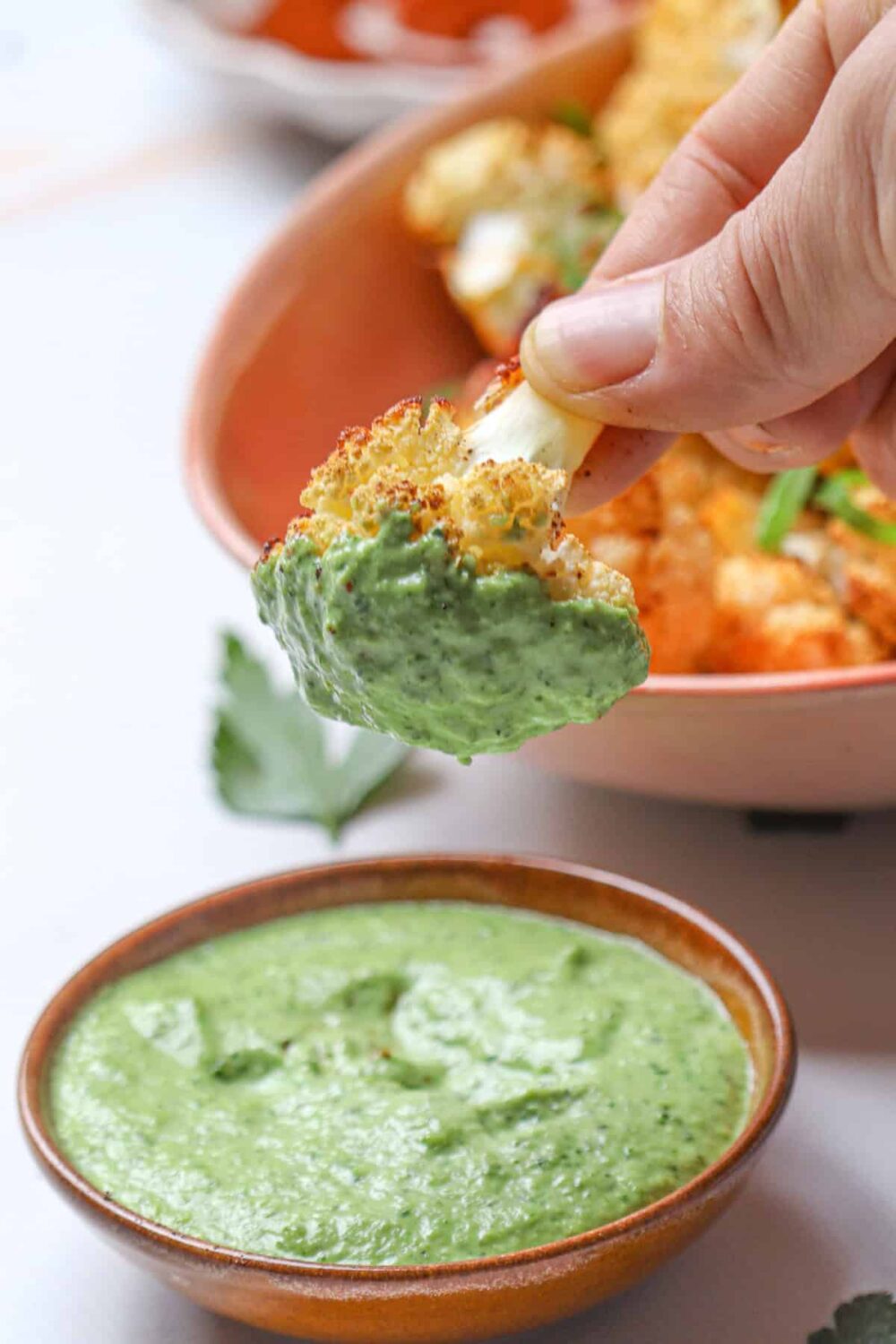 Roasted Cauliflower With Tahini Sauce - Food Faith Fitness