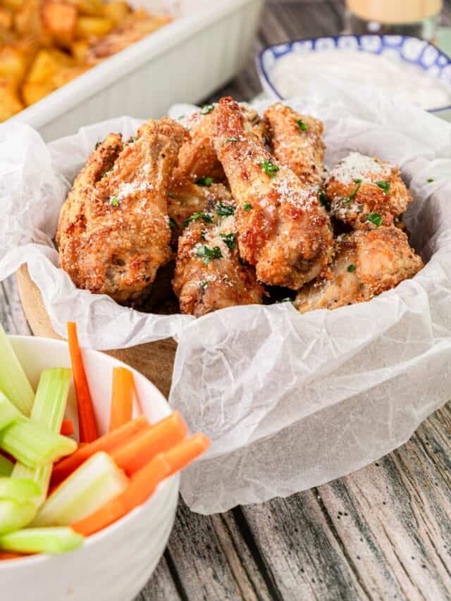 Garlic-Parmesan Chicken Wings