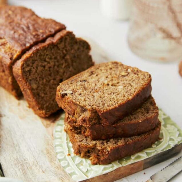 Eggless Banana Bread