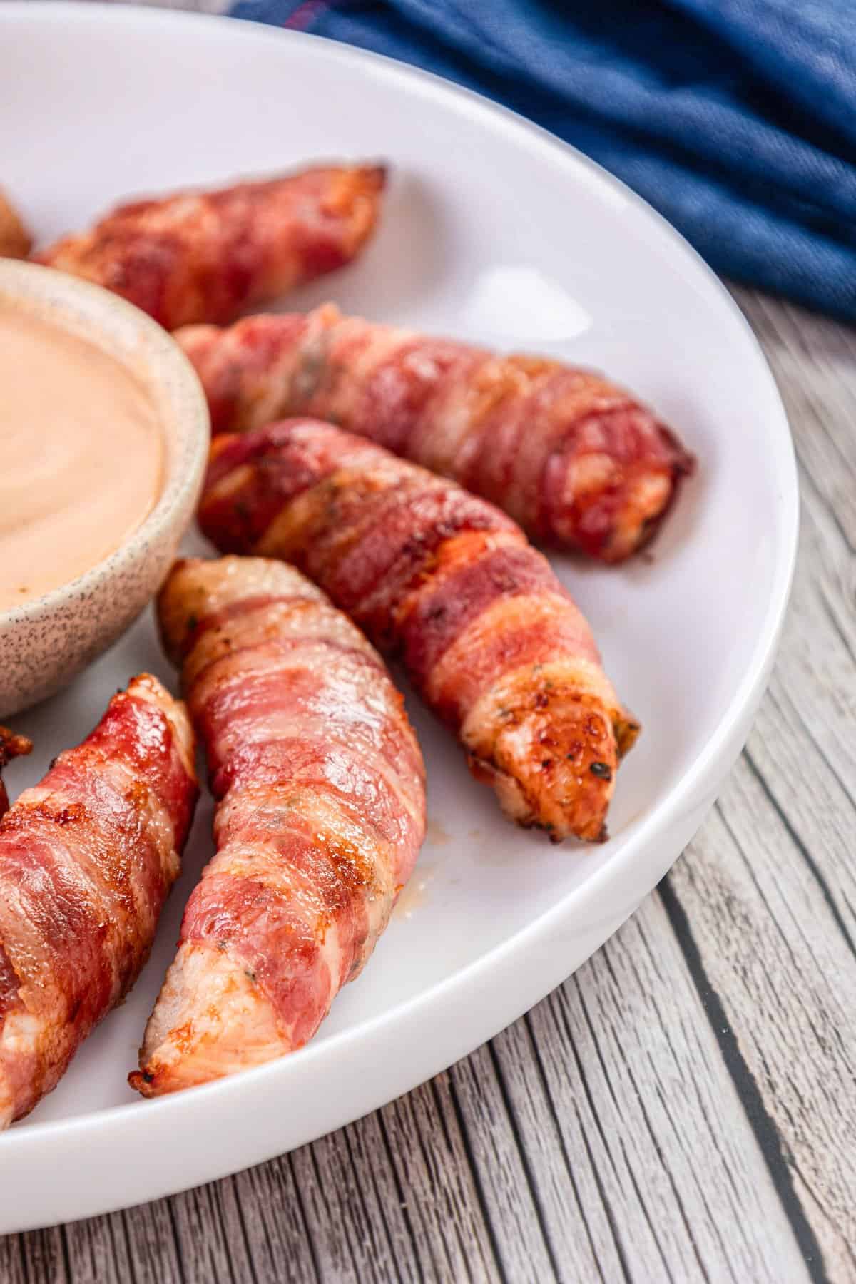 Bacon wrapped chicken in air fryer best sale