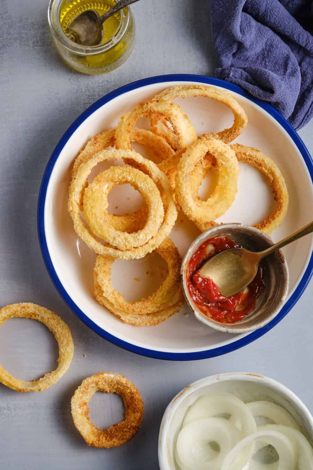 Baked Onion Rings - Food Faith Fitness