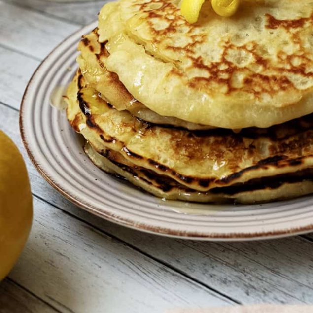 Lemon Pancakes Recipe - Dessert for Two