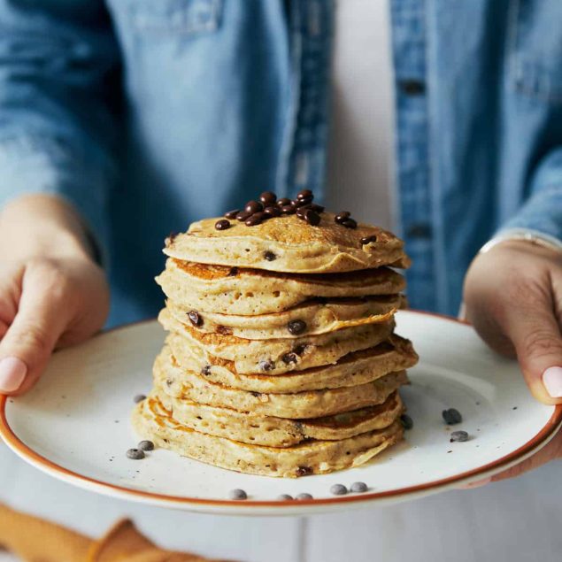 Perfect Chocolate Chip Pancakes