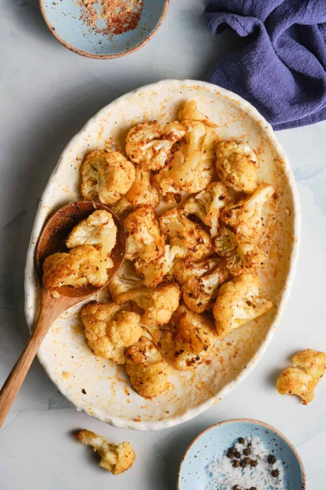 Roasted Cauliflower Recipe - Food Faith Fitness