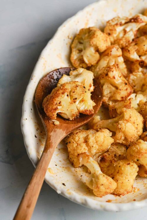Roasted Cauliflower Recipe - Food Faith Fitness