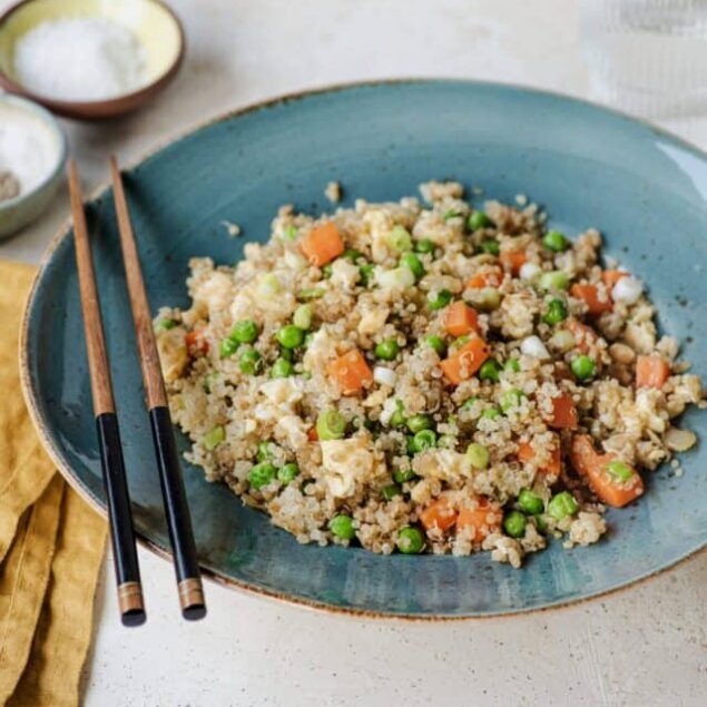 fried quinoa
