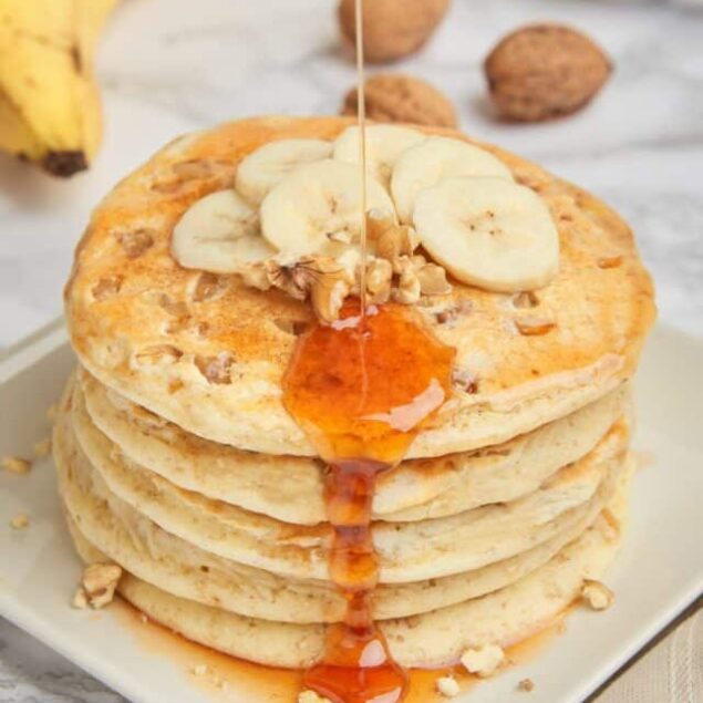 Banana Bread Pancakes