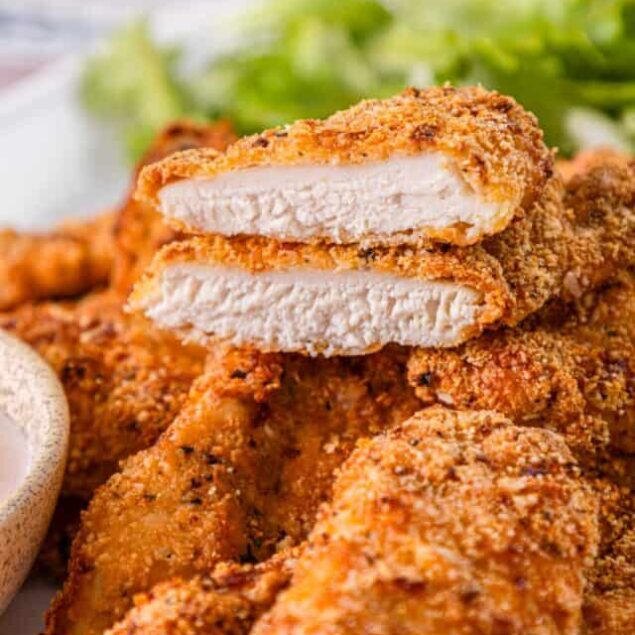 Keto Chicken Tenders (Air Fryer)