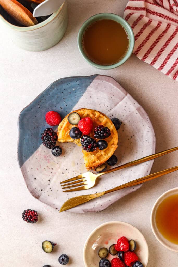 Air Fryer Frozen Waffles
