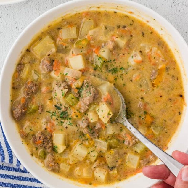 Cheeseburger Soup
