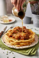 Chicken And Waffles Recipe - Food Faith Fitness