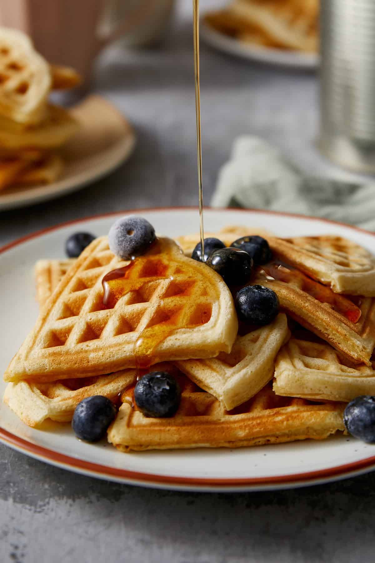 Buttermilk Waffle Recipe - Food Faith Fitness