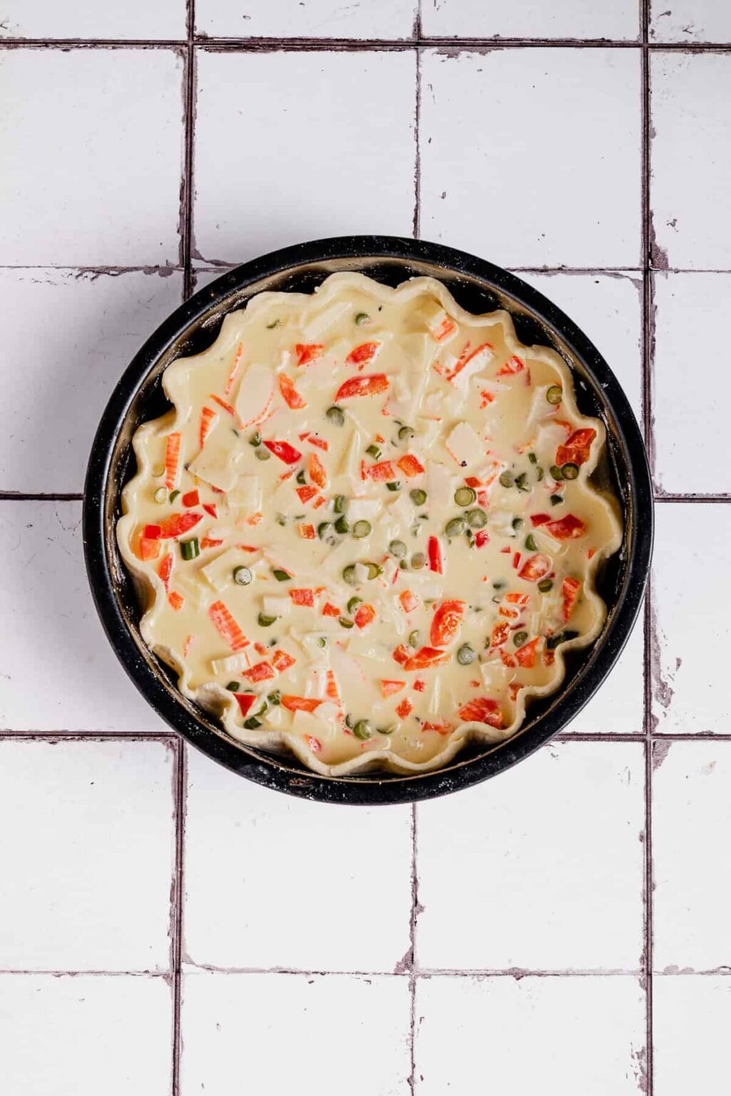 Easy Crab Quiche Food Faith Fitness