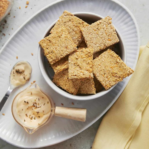 Flax Seed Crackers Recipe